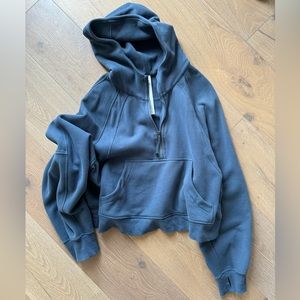 Scuba  half zip hoodie